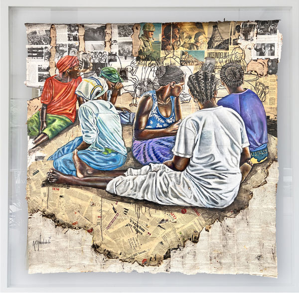 Andrew Ntshabele, Tales Woven Together V, 2024