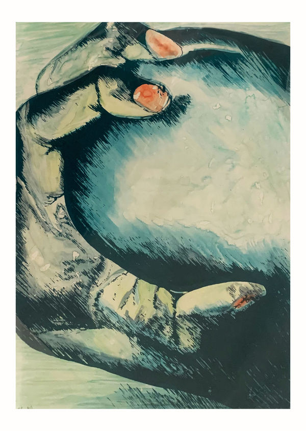 Reneilwe Mathibe, Going through the Blues, 2018