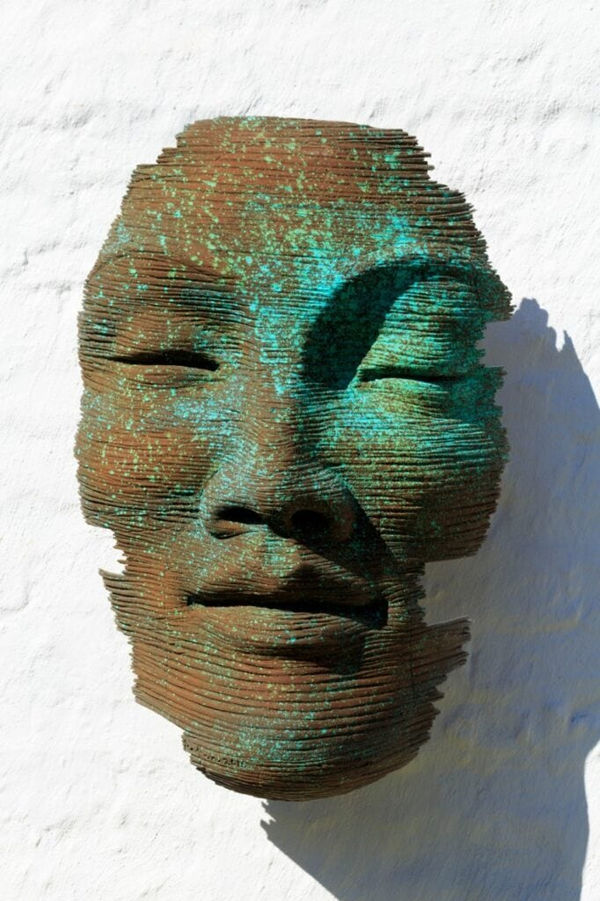 Anton Smit, Faith Mask – Medium – Wall Mounted