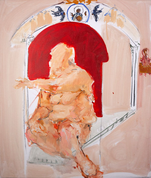 Olga Stein, Body 5 in the temple, 2023