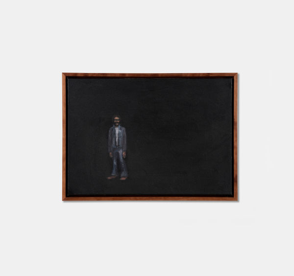 Lulua Alyahya Flare, 2024 Oil on canvas 33 x 45 x 5 cm