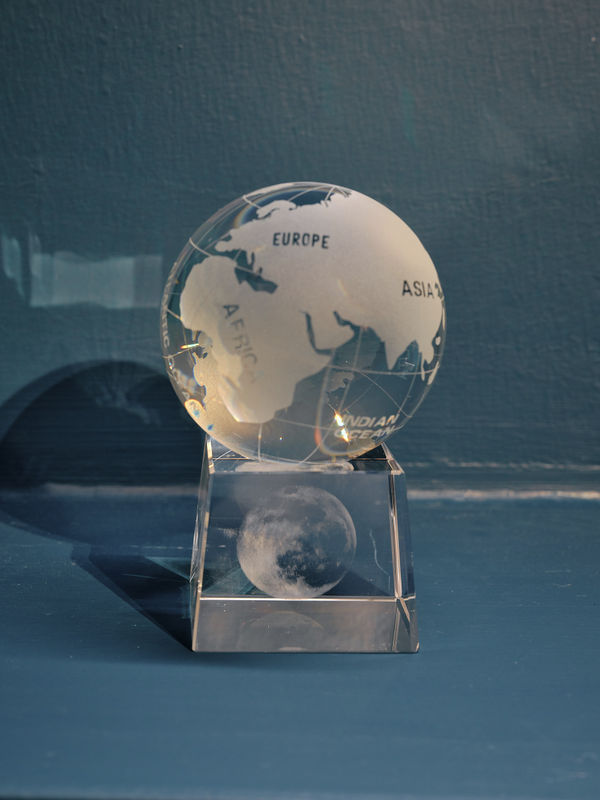 Sarah Abu Abdallah Qamar, 2026 Crystal sculpture 5.5 x 5.5 x 12.5 cm Variations of 3 + 1AP #(1/3)