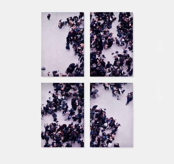 RANDOM INTERNATIONAL Imagine All Of Us (Polyptych) , 2024 Synthetics, C Print on Composite, Coated 180 x 120 x 5 cm each Edition of 2 plus 1 artist's proof