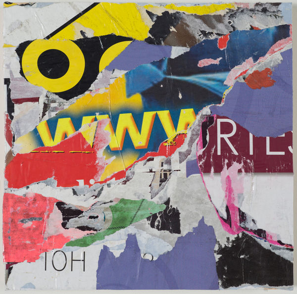 William Greiner OWWW Collage 12 x 12 in 30.5 x 30.5 cm