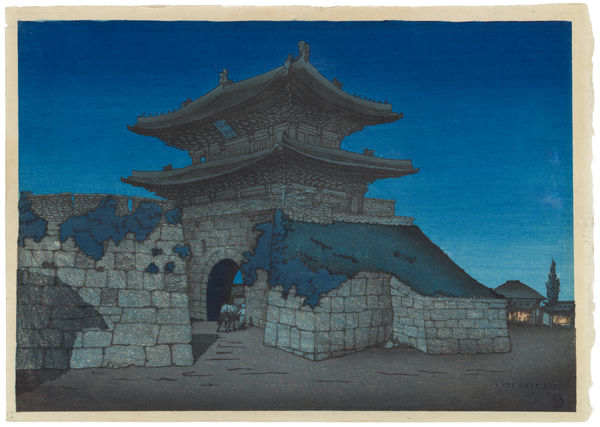 Elizabeth Keith (1887-1956), East Gate, Seoul (By Moonlight), 1920