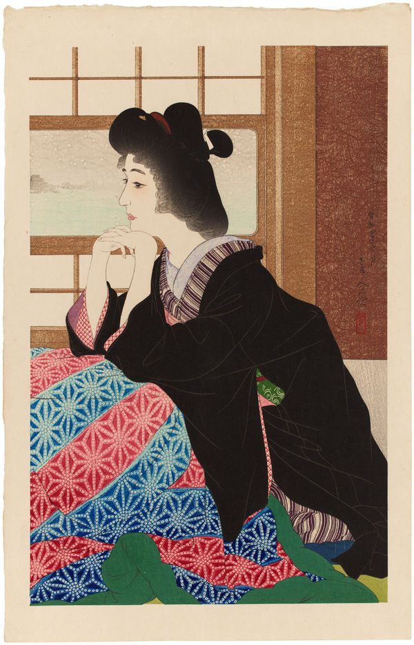 Torii Kotondo (1900-1976), 'Snow' (Yuki), 1929