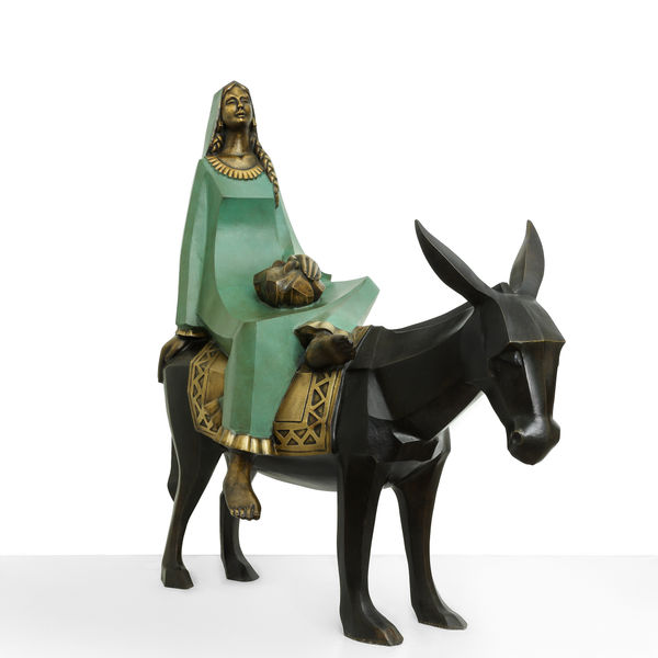 Khaled Al-Abasseery, Donkey Rider (L) - (4/8), 2019