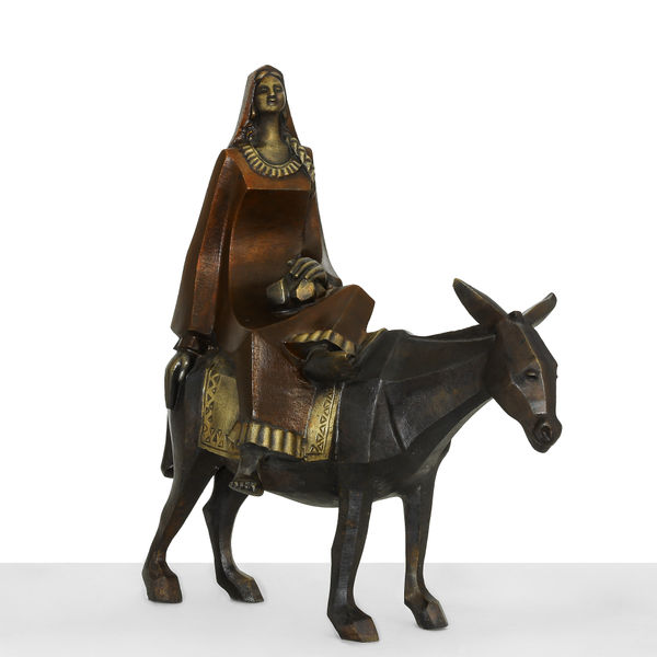 Khaled Al-Abasseery, Donkey Rider - (4/8), 2018