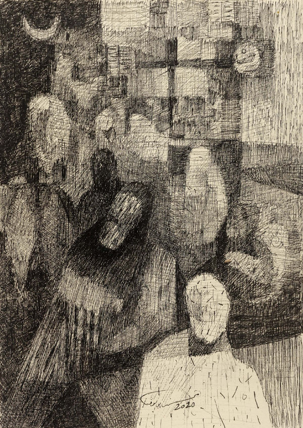 Mohamed Abulwafa, Untitled, 2025