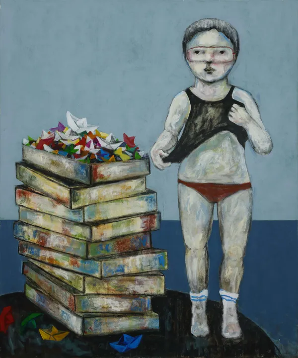 Ali Al Sheikh, The Colorful Catch, 2025