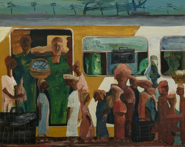 Mostafa Sleem, The green windows, 2025