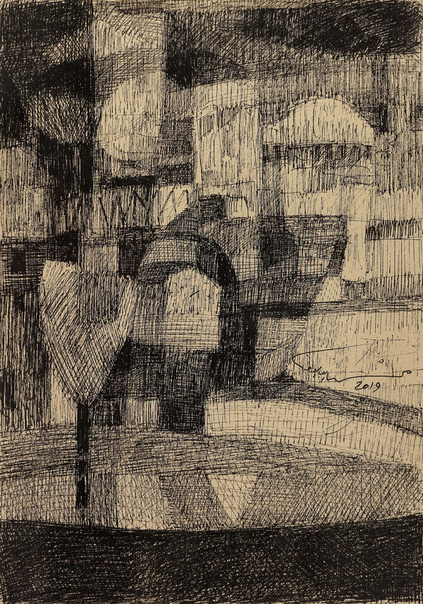 Mohamed Abulwafa, Untitled, 2025