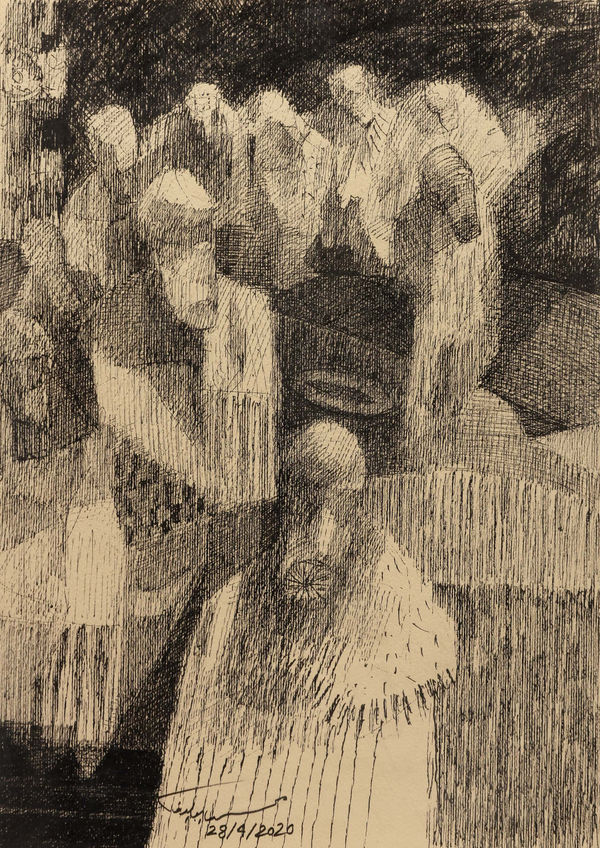 Mohamed Abulwafa, Untitled, 2025