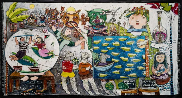 Hakeem Aboukila, One day, we ll come back "Palestine", , 2024