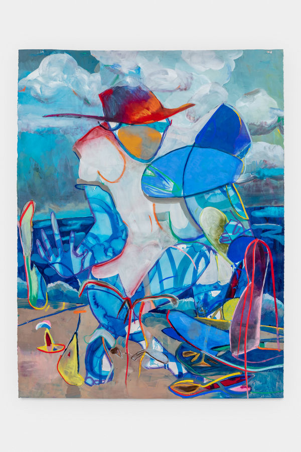 Sophie Wahlquist Beach, 2019 Ink, acrylic and soft pastel on paper