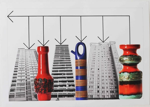 Buildings and Vases No 6