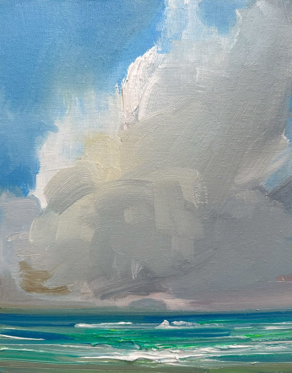 Rosanne Barr, Storm Clouds over Ailsa Craig
