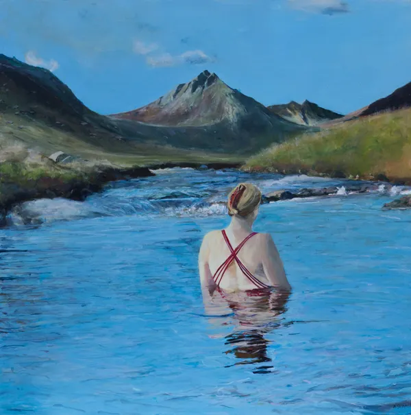Anne Skinner, Wild Swimmer, Glen Rosa, Isle of Arran
