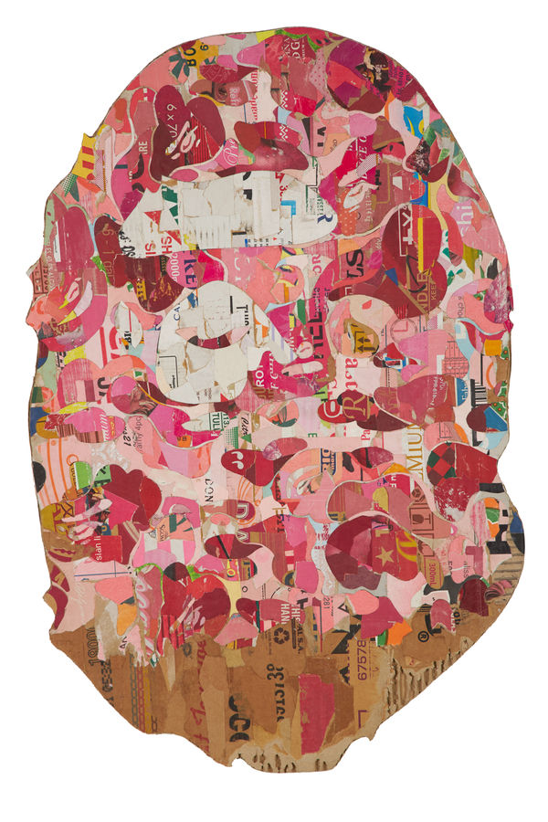 TOMOTATSU GIMA, BAPE® APE HEAD POP - ABC CAMO PINK, 2021