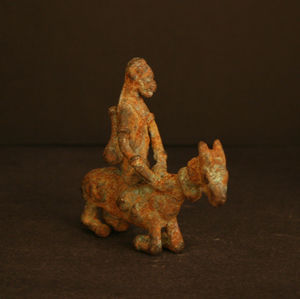 Djenne Bronze Horse and Rider