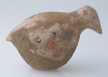 Bird Effigy Votive Seal With An Intaglio