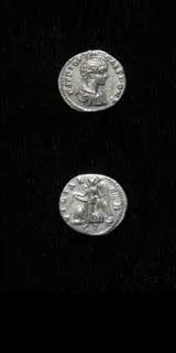 Silver Denarius of Geta Struck While Caesar