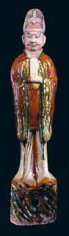 Tang Sancai-Glazed Civic Official