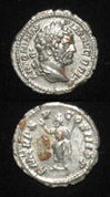 Silver Denarius of Emperor Caracalla