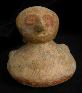 Nayarit Vessel in the Form of a Man in the Chinesco Style