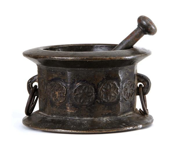 Bronze Mortar & Pestle