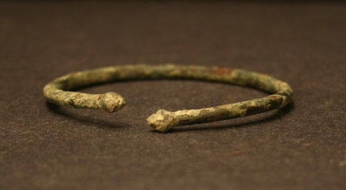 Roman Bronze Snake Bracelet