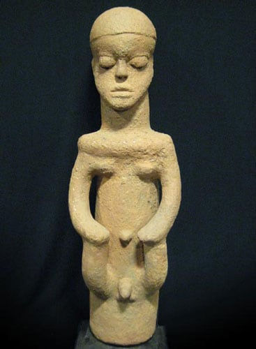 Katsina/Nok Sculpture of a Hermaphrodite