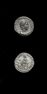 Silver Denarius of Julia Mamaea