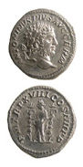 Silver Denarius of Emperor Caracalla