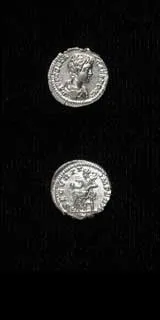Silver Denarius of Geta Struck While Caesar