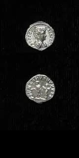 Silver Denarius of Geta Struck While Caesar