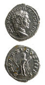 Silver Denarius of Emperor Caracalla