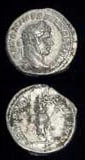 Silver Denarius of Emperor Caracalla