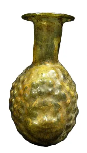 Roman Double-Head Glass Flask