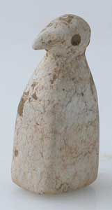 Bird Effigy Engraved Votive Seal With An Intaglio