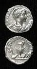 Silver Denarius of Caracalla Struck While Caesar