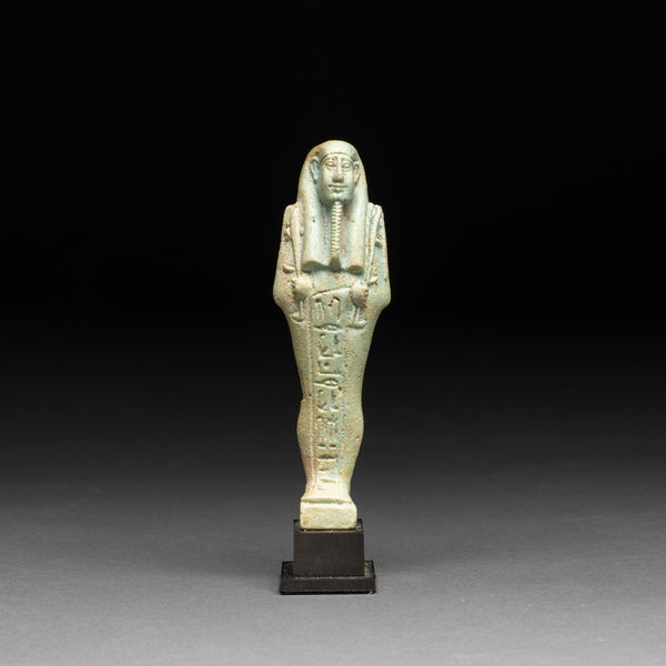 26th Dynasty Faience Ushabti