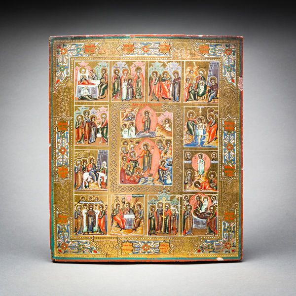 The Resurrection and Descent into Hell with Feasts