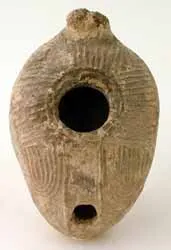 Islamic Terracotta Oil Lamp
