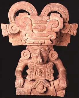Zapotec Urn Depicting a Deity