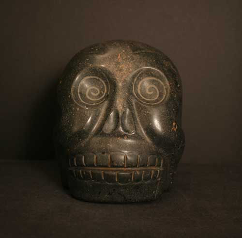 Mayan Stone Skull