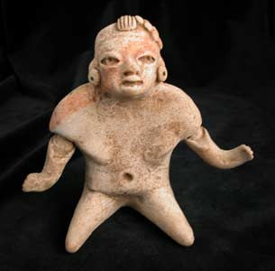 Mayan Figure with Articulated Arms