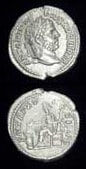 Silver Denarius of Emperor Caracalla
