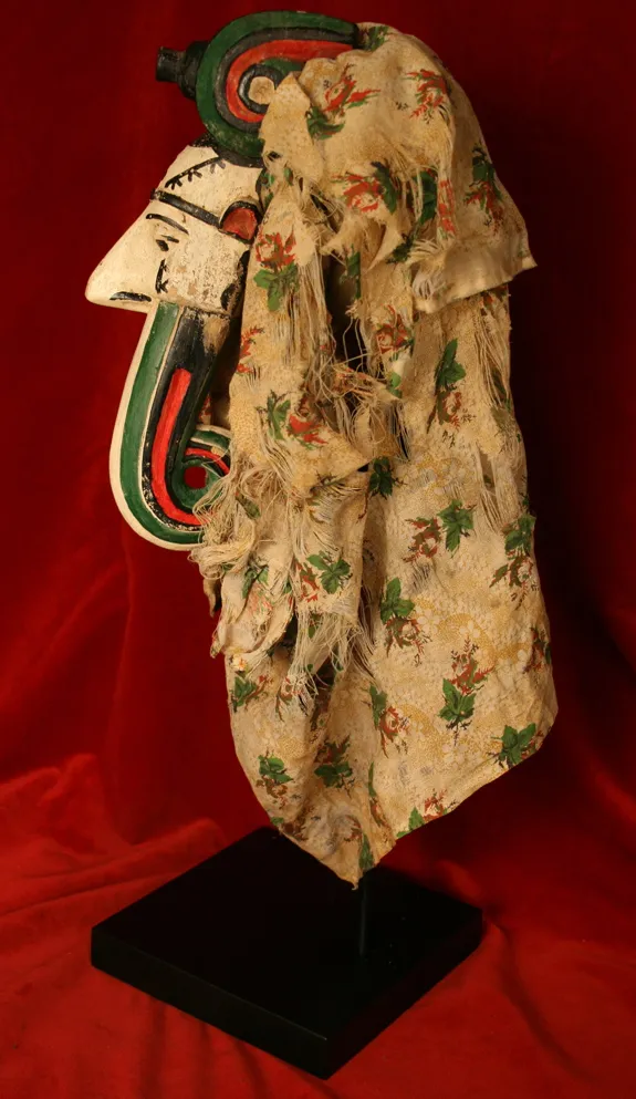 Baga Colonial Period Polychrome Banda Mask