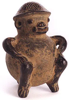 Guanacaste-Nicoya Sculpture of a Monkey